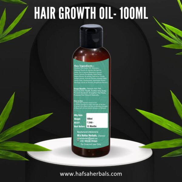 Hair Growth Oil - 100 ML - Image 2