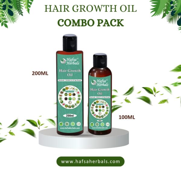 Hair Growth Oil - Combo Pack (200ML & 100ML)