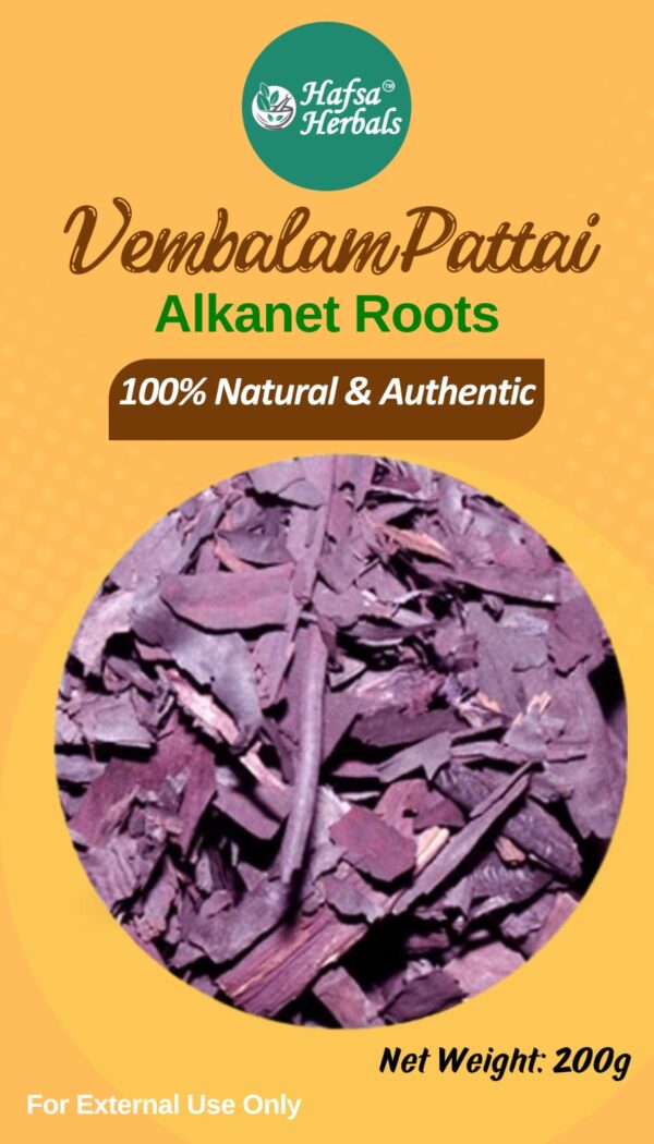 Vembalam Pattai ( Alkanet Roots)- 200g-Vembalam Pattai for Hair Growth